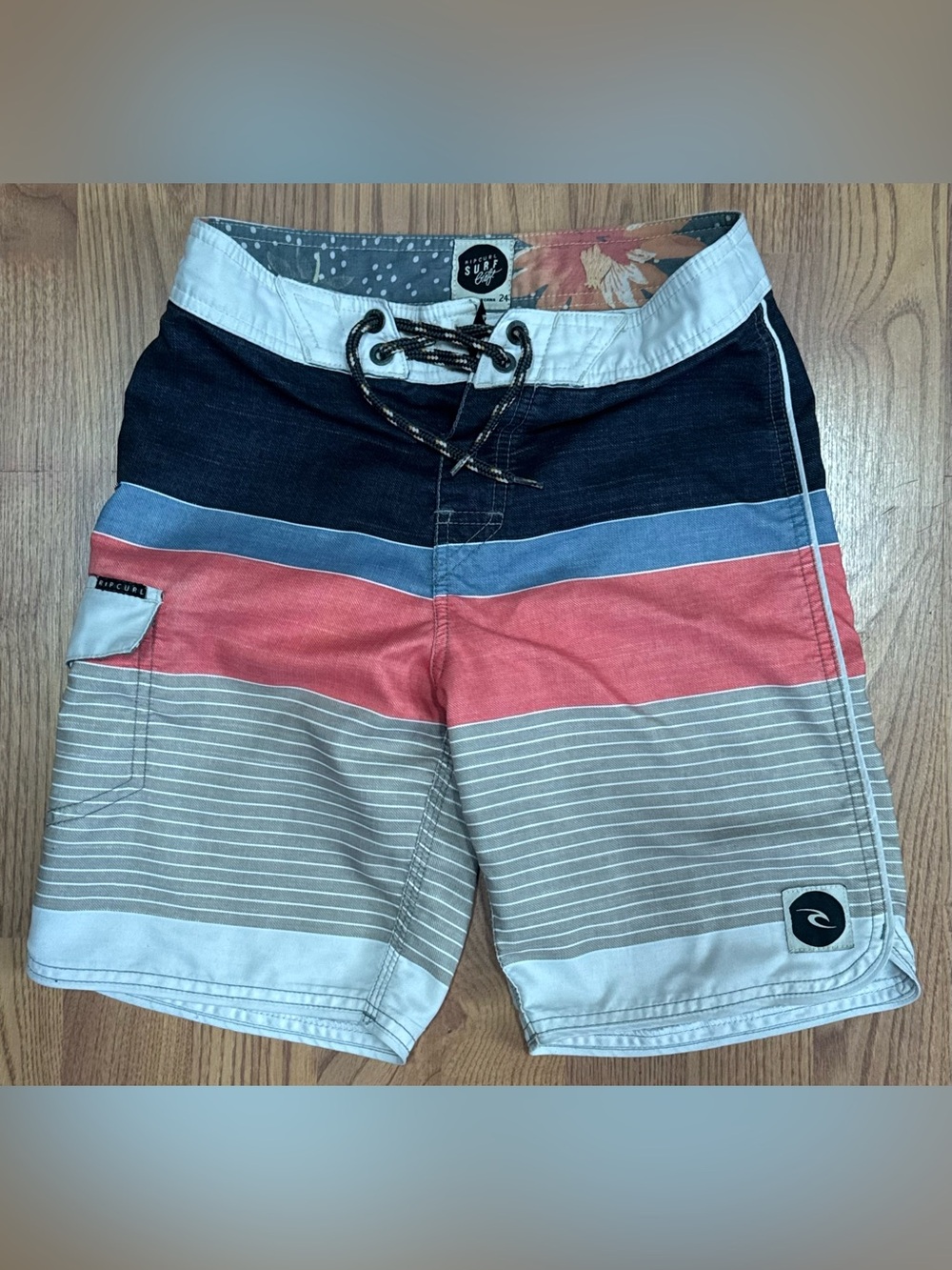❤️ 3/$25 Rip Curl Boys Colorblock Board Shorts Trunks No Liner (B12)